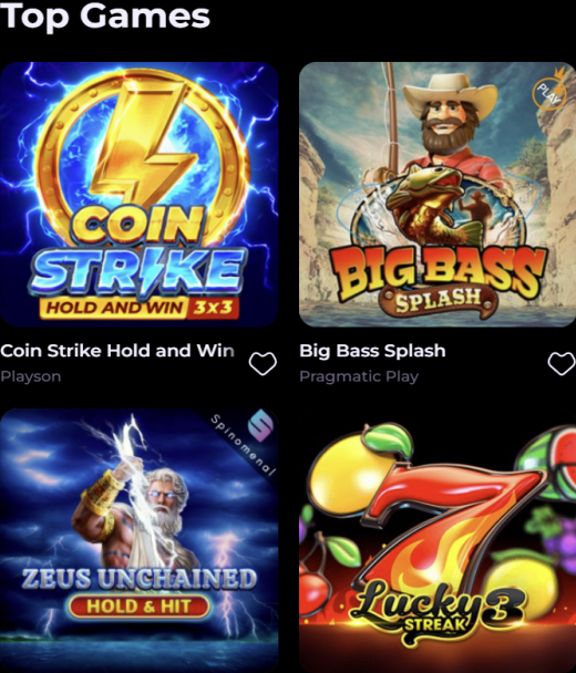 Registratie bij Highfly Casino